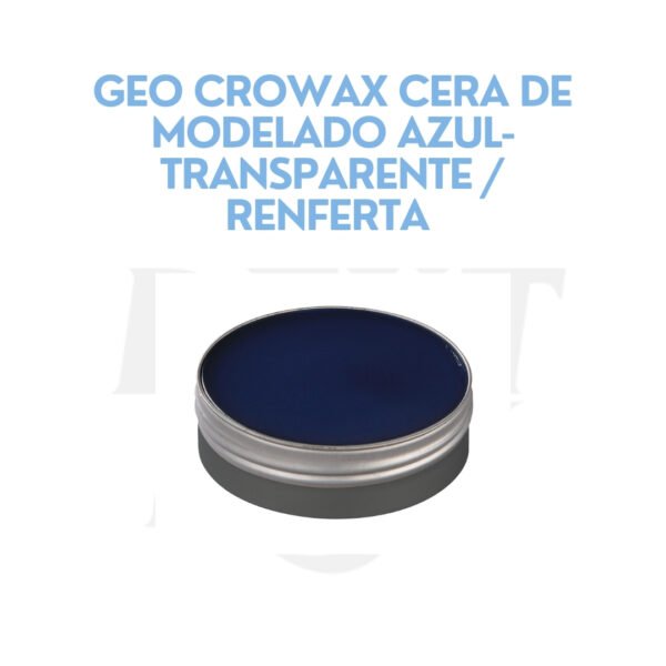 GEO CROWAX CERA DE MODELADO AZUL-TRANSPARENTE / RENFERT
