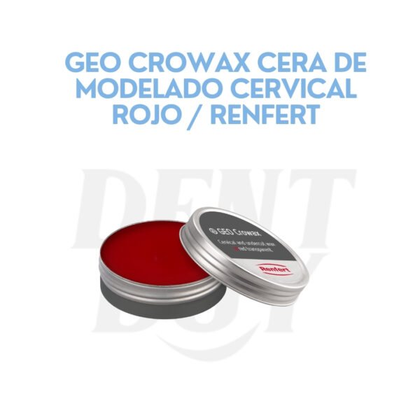 GEO CROWAX CERA DE MODELADO CERVICAL ROJO / RENFERT