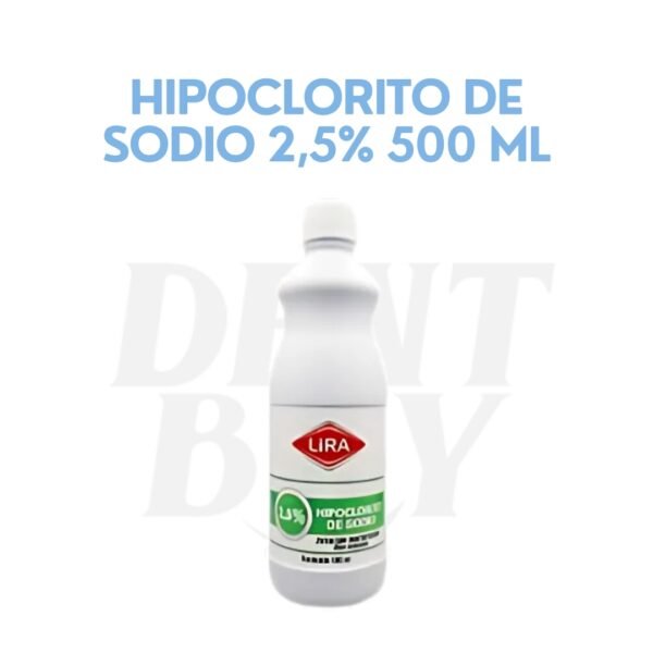 HIPOCLORITO DE SODIO 2,5% 500 ML