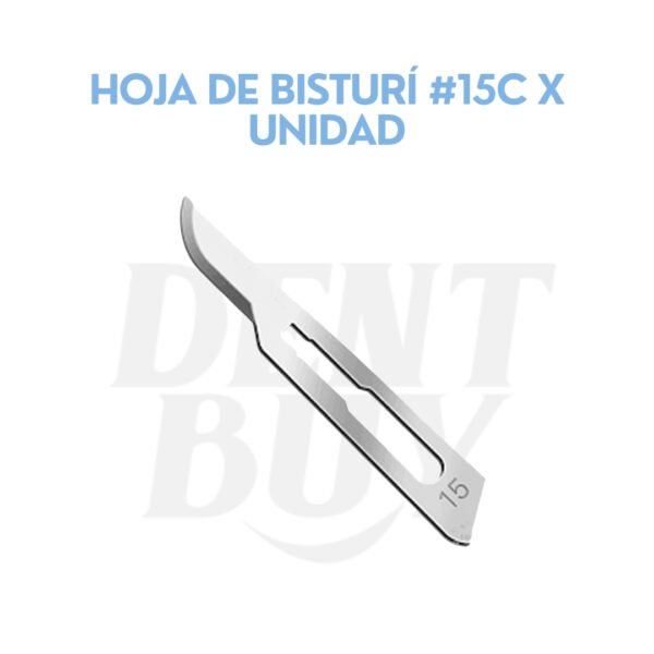 HOJA DE BISTURÍ #15C X UNIDAD