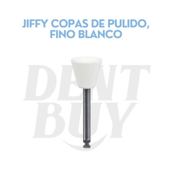 JIFFY COPAS DE PULIDO, FINO BLANCO