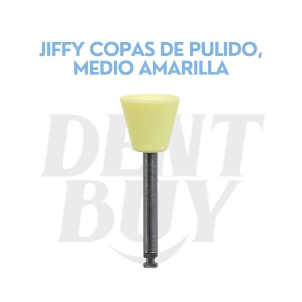 JIFFY COPAS DE PULIDO, MEDIO AMARILLA