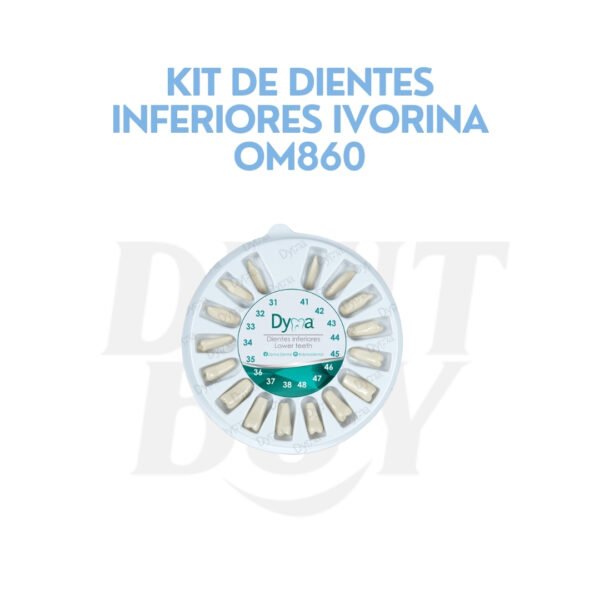 KIT DE DIENTES INFERIORES IVORINA OM860