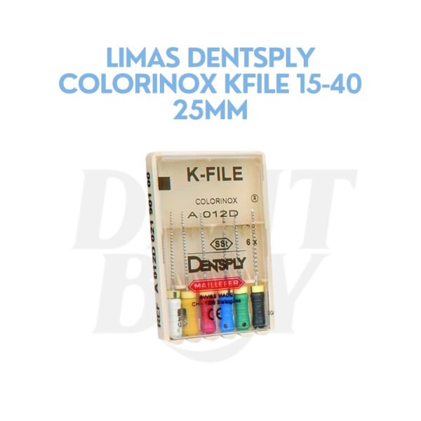 LIMAS DENTSPLY COLORINOX KFILE 15-40 25MM