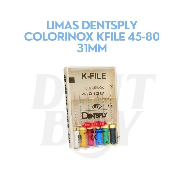 LIMAS DENTSPLY COLORINOX KFILE 45-80 31MM