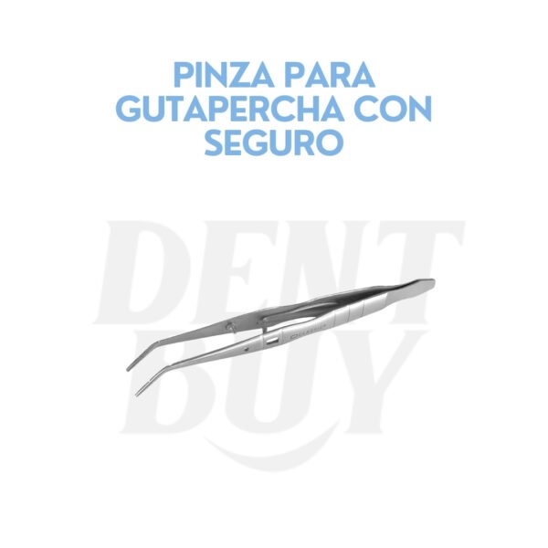 PINZA PARA GUTAPERCHA CON SEGURO
