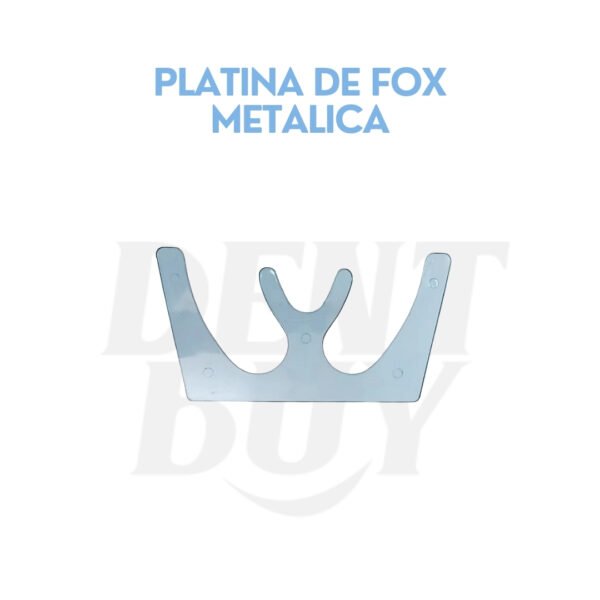 PLATINA DE FOX METALICA