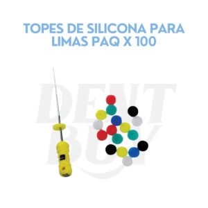TOPES DE SILICONA PARA LIMAS PAQ X 100