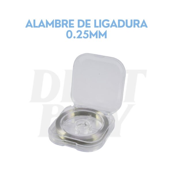 ALAMBRE DE LIGADURA 0.25MM