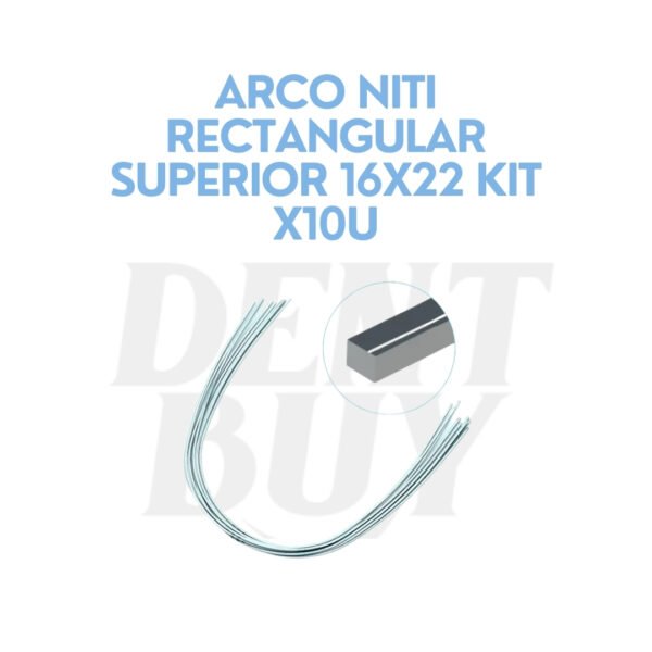 ARCO NiTi RECTANGULAR SUPERIOR 16X22 KIT X10U