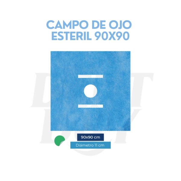 CAMPO DE OJO ESTERIL 90X90