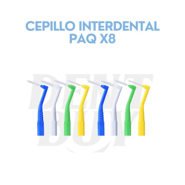 CEPILLO INTERDENTAL PAQ X8