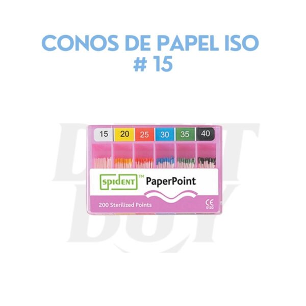 CONOS DE PAPEL ISO # 15