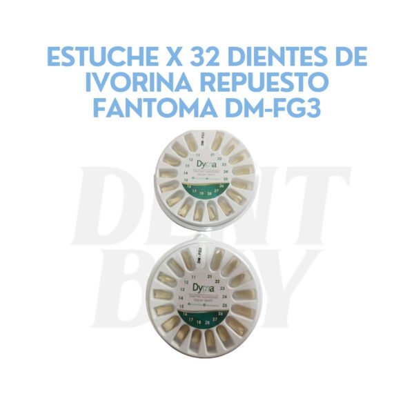 ESTUCHE X 32 DIENTES DE IVORINA REPUESTO FANTOMA DM-FG3