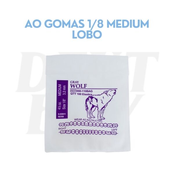 AO GOMAS 1/8 MEDIUM LOBO