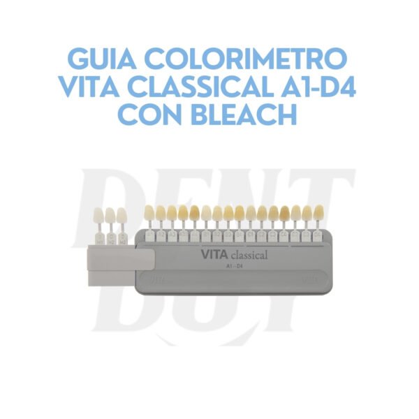 GUIA COLORIMETRO VITA CLASSICAL A1-D4 CON BLEACH