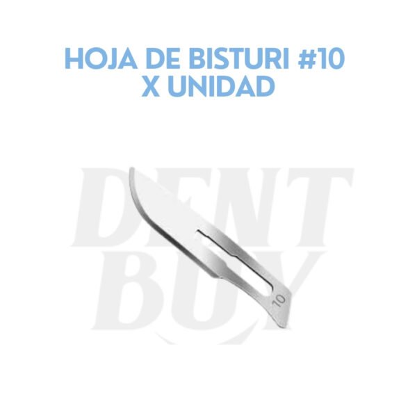 HOJA DE BISTURI #10 X unidad