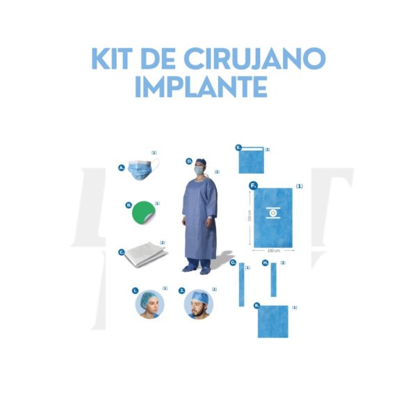 KIT DE CIRUJANO IMPLANTE