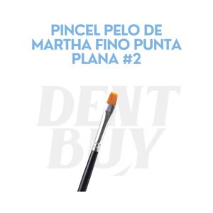 PINCEL PELO DE MARTHA FINO PUNTA PLANA #2