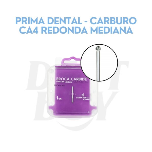 PRIMA DENTAL - CARBURO CA4 REDONDA MEDIANA