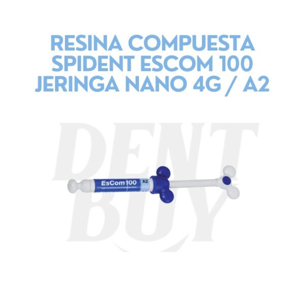 RESINA COMPUESTA SPIDENT ESCOM 100 JERINGA NANO 4G / A2