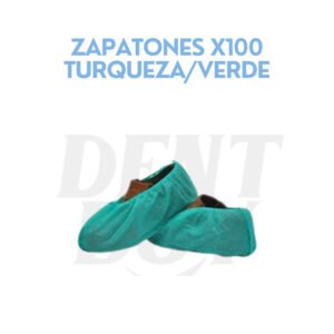 ZAPATONES X100 TURQUEZA/VERDE
