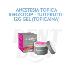 ANESTESIA TOPICA BENZOTOP - TUTI FRUTTI - 12G GEL (TOPICAINA)