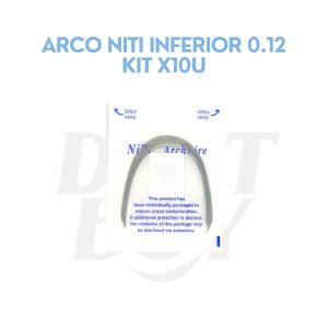 ARCO NITI INFERIOR 0.12 KIT X10U