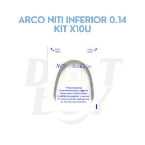 ARCO NITI INFERIOR 0.14 KIT X10U