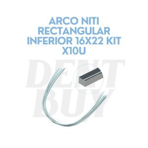 ARCO NiTi RECTANGULAR INFERIOR 16X22 KIT X10U