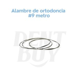 Alambre de ortodoncia #9 metro
