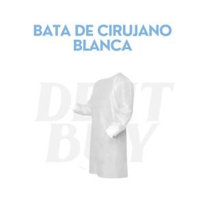 BATA DE CIRUJANO BLANCA