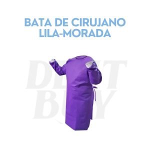 BATA DE CIRUJANO LILA-MORADA