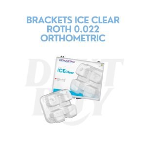 BRACKETS ICE CLEAR ROTH 0.022 ORTHOMETRIC