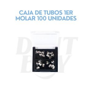 CAJA DE TUBOS 1ER MOLAR 100 UNIDADES