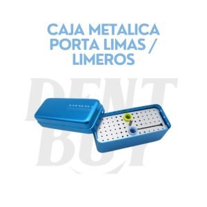 CAJA METALICA PORTA LIMAS _ LIMEROS