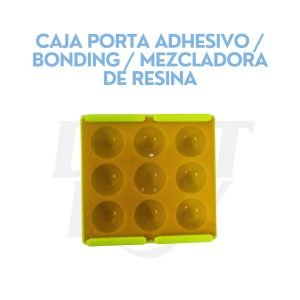 CAJA PORTA ADHESIVO _ BONDING _ MEZCLADORA DE RESINA
