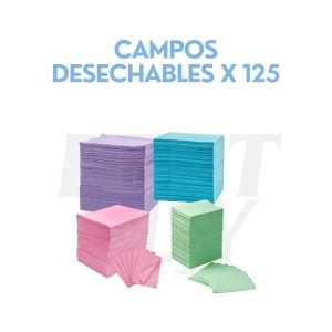 CAMPOS DESECHABLES X 125