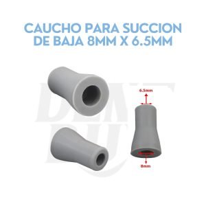 CAUCHO PARA SUCCION DE BAJA 8MM X 6.5MM