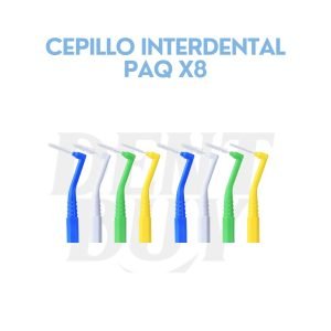 CEPILLO INTERDENTAL PAQ X8