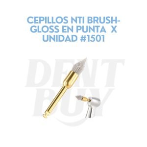 CEPILLOS NTI BRUSH-GLOSS EN PUNTA X UNIDAD #1501