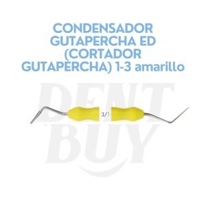 CONDENSADOR GUTAPERCHA ED (CORTADOR GUTAPERCHA) 1-3 amarillo