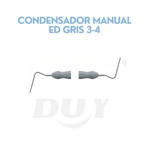 CONDENSADOR MANUAL ED GRIS 3-4