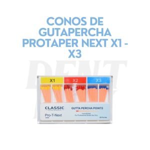 CONOS DE GUTAPERCHA PROTAPER NEXT X1 - X3