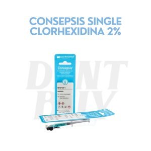 CONSEPSIS SINGLE CLORHEXIDINA 2%