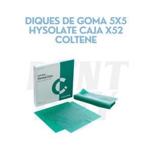 DIQUES DE GOMA 5X5 HYSOLATE CAJA X52 COLTENE