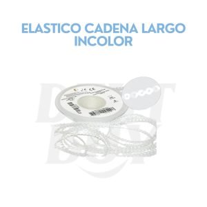 ELASTICO CADENA LARGO INCOLOR