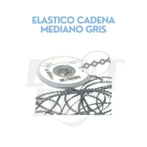 ELASTICO CADENA MEDIANO GRIS