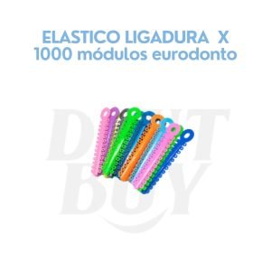 ELASTICO LIGADURA X 1000 módulos eurodonto