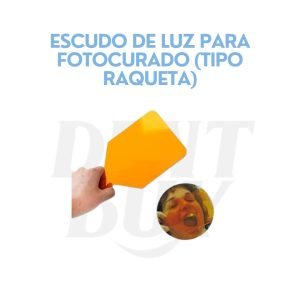 ESCUDO DE LUZ PARA FOTOCURADO (TIPO RAQUETA)